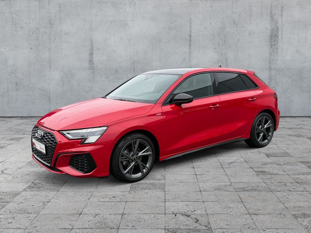 Audi A3 2022 г. Красный, пробег 51104 км