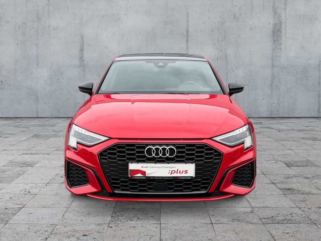 Audi A3 2022 г. Красный, пробег 51104 км