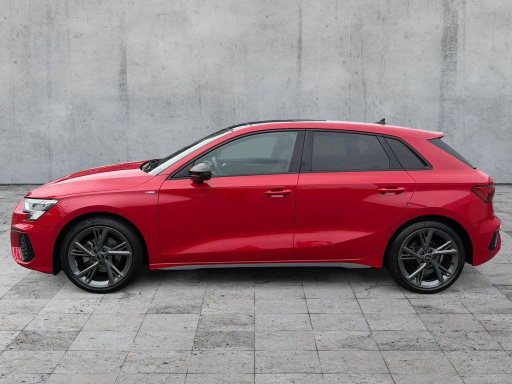 Audi A3 2022 г. Красный, пробег 51104 км