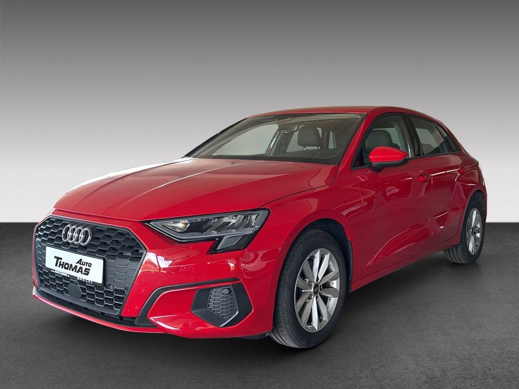 Audi A3 2023 г. Красный, пробег 57570 км