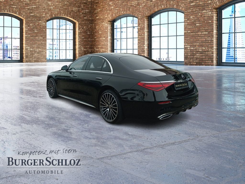 Mercedes-Benz S 400 2023 г. Чёрный, пробег 58615 км