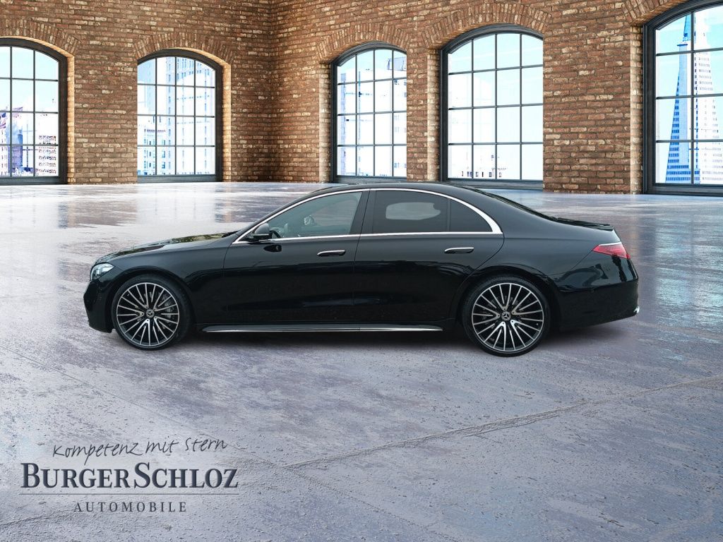 Mercedes-Benz S 400 2023 г. Чёрный, пробег 58615 км