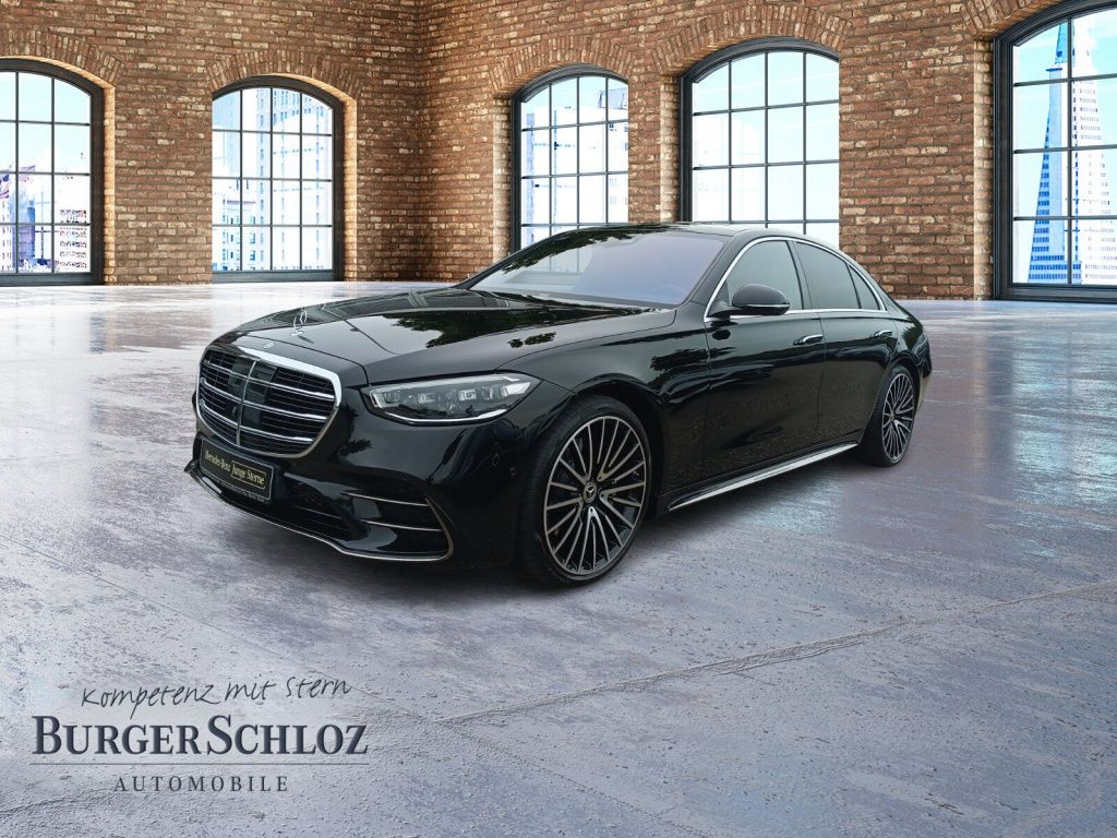 Mercedes-Benz S 400 2023 г. Чёрный, пробег 58615 км