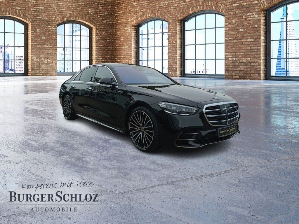 Mercedes-Benz S 400 2023 г. Чёрный, пробег 58615 км