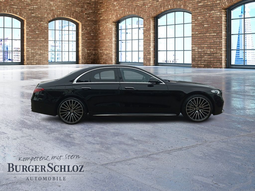 Mercedes-Benz S 400 2023 г. Чёрный, пробег 58615 км