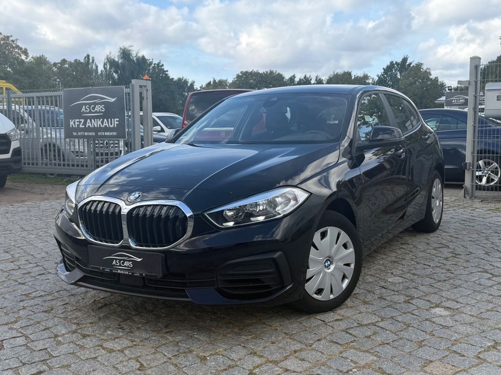 BMW 116 2021 г. Чёрный, пробег 35000 км