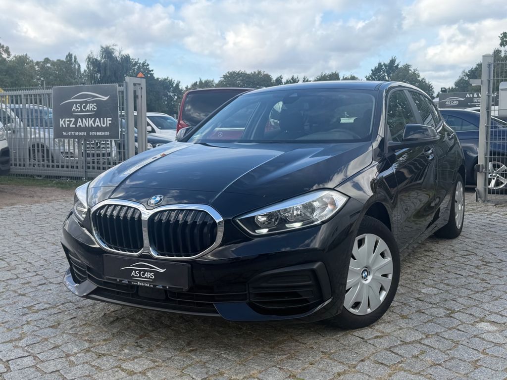 BMW 116 2021 г. Чёрный, пробег 35000 км