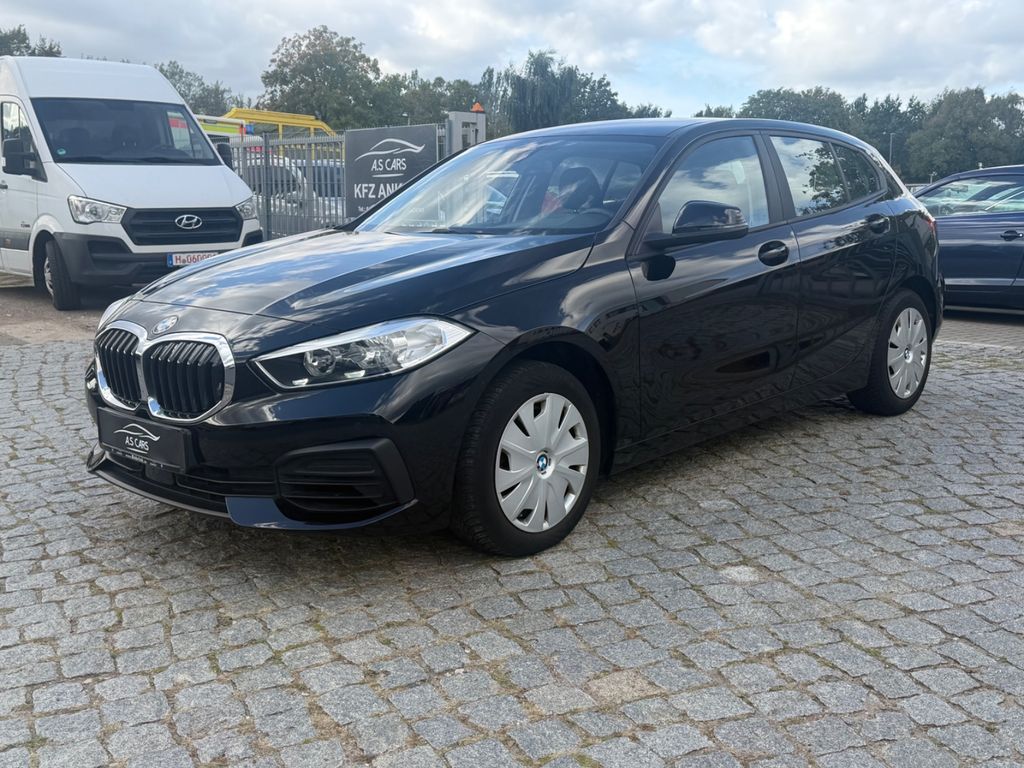 BMW 116 2021 г. Чёрный, пробег 35000 км