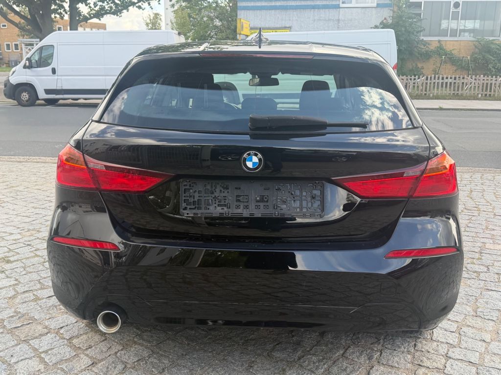 BMW 116 2021 г. Чёрный, пробег 35000 км