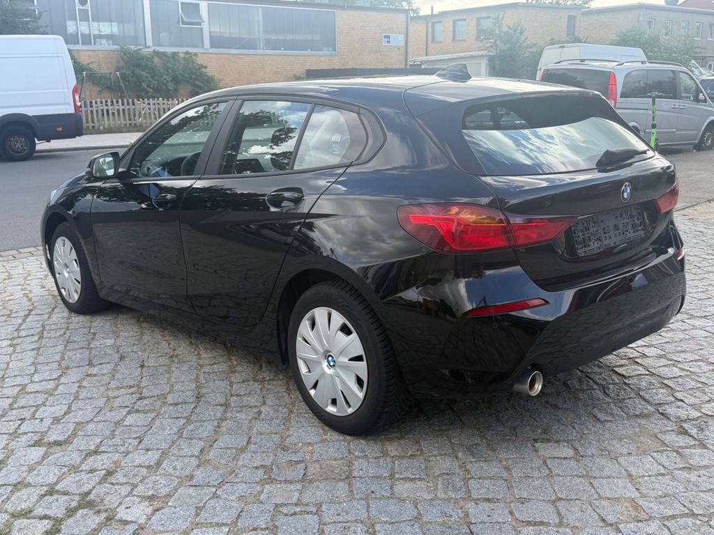 BMW 116 2021 г. Чёрный, пробег 35000 км