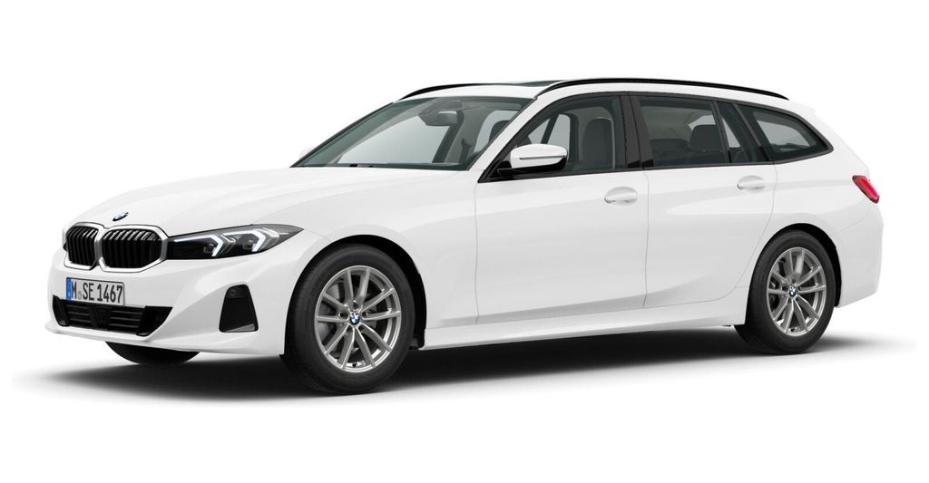 BMW 318 2023 г. Белый, пробег 49800 км