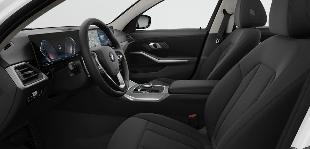 BMW 318 2023 г. Белый, пробег 49800 км