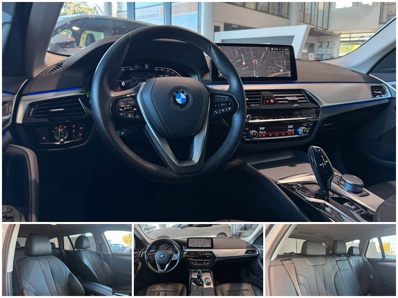 BMW 520 2023 г. Белый, пробег 59346 км