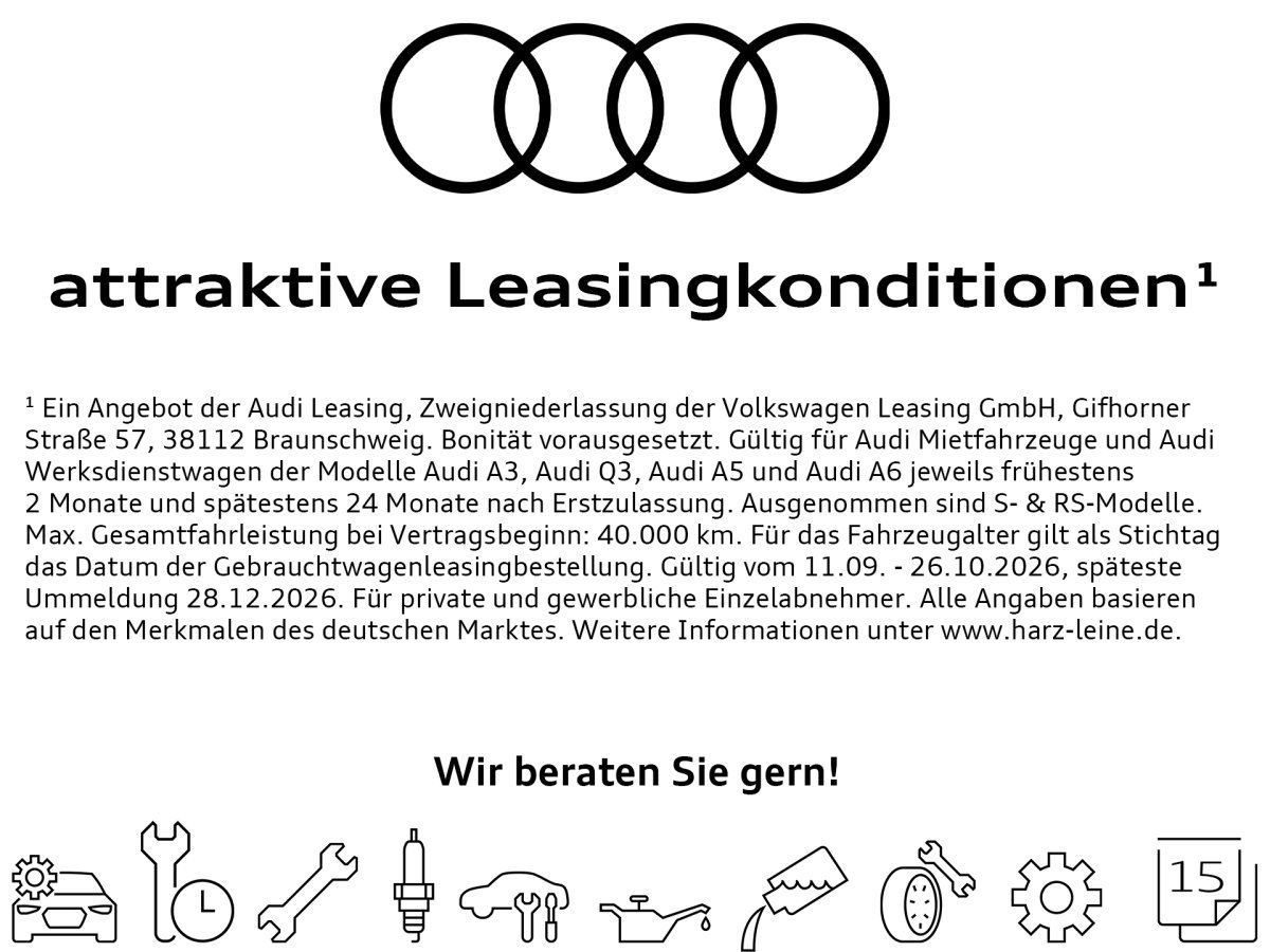 Audi A5 2026 г. Чёрный, пробег 30329 км