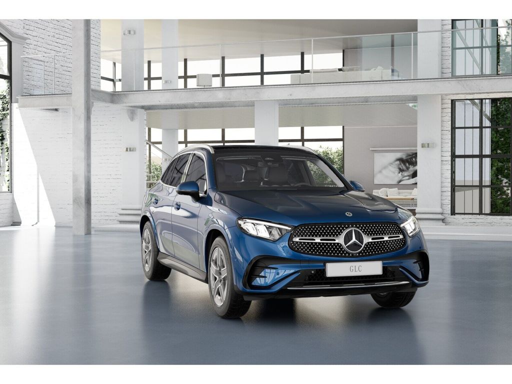 Mercedes-Benz GLC 200 2025 г. Синий, пробег 9995 км