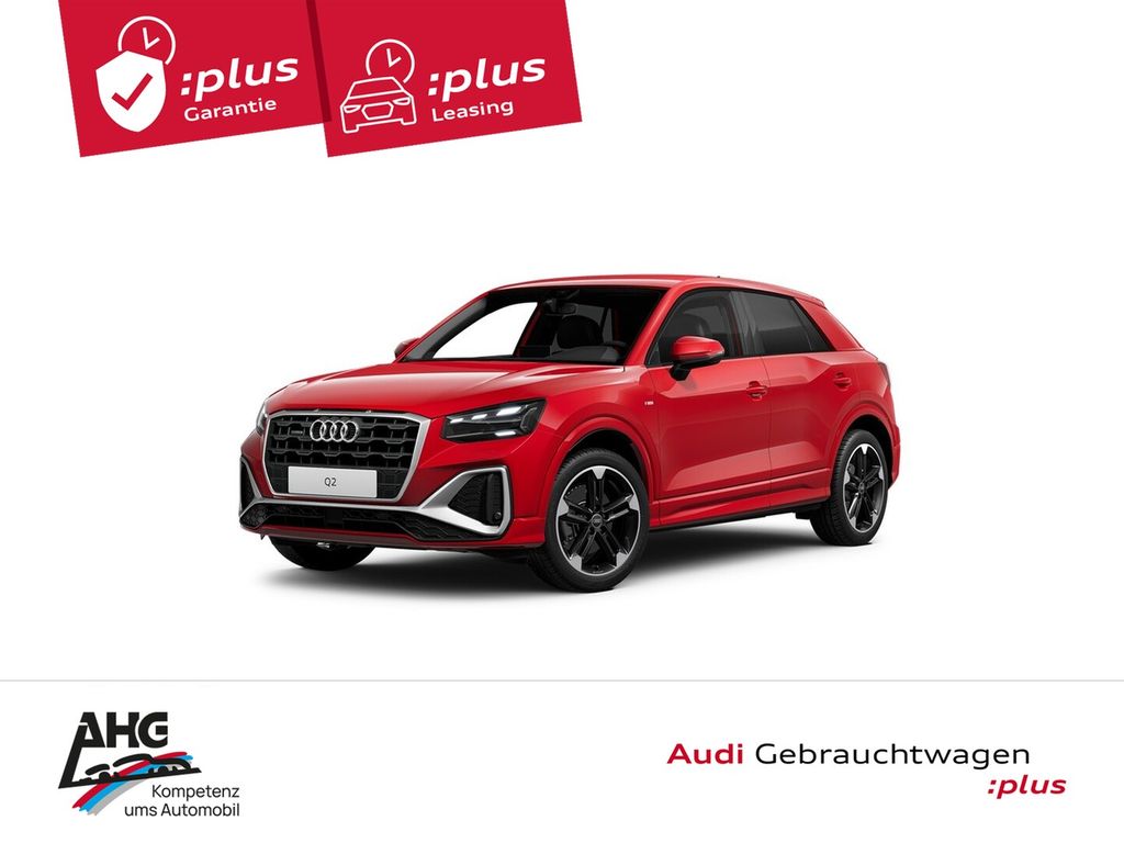 Audi Q2 2023 г. Красный, пробег 37950 км