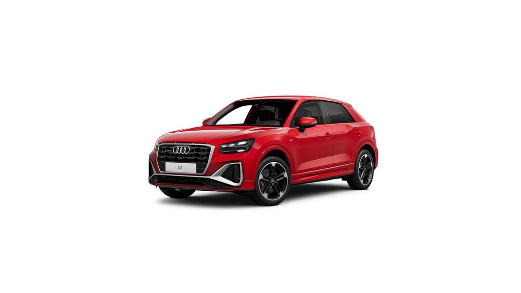 Audi Q2 2023 г. Красный, пробег 37950 км