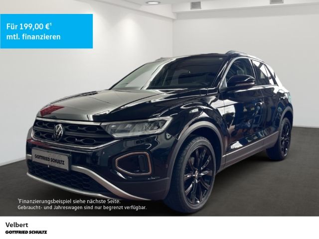 Volkswagen T-Roc 2022 г. Чёрный, пробег 55338 км