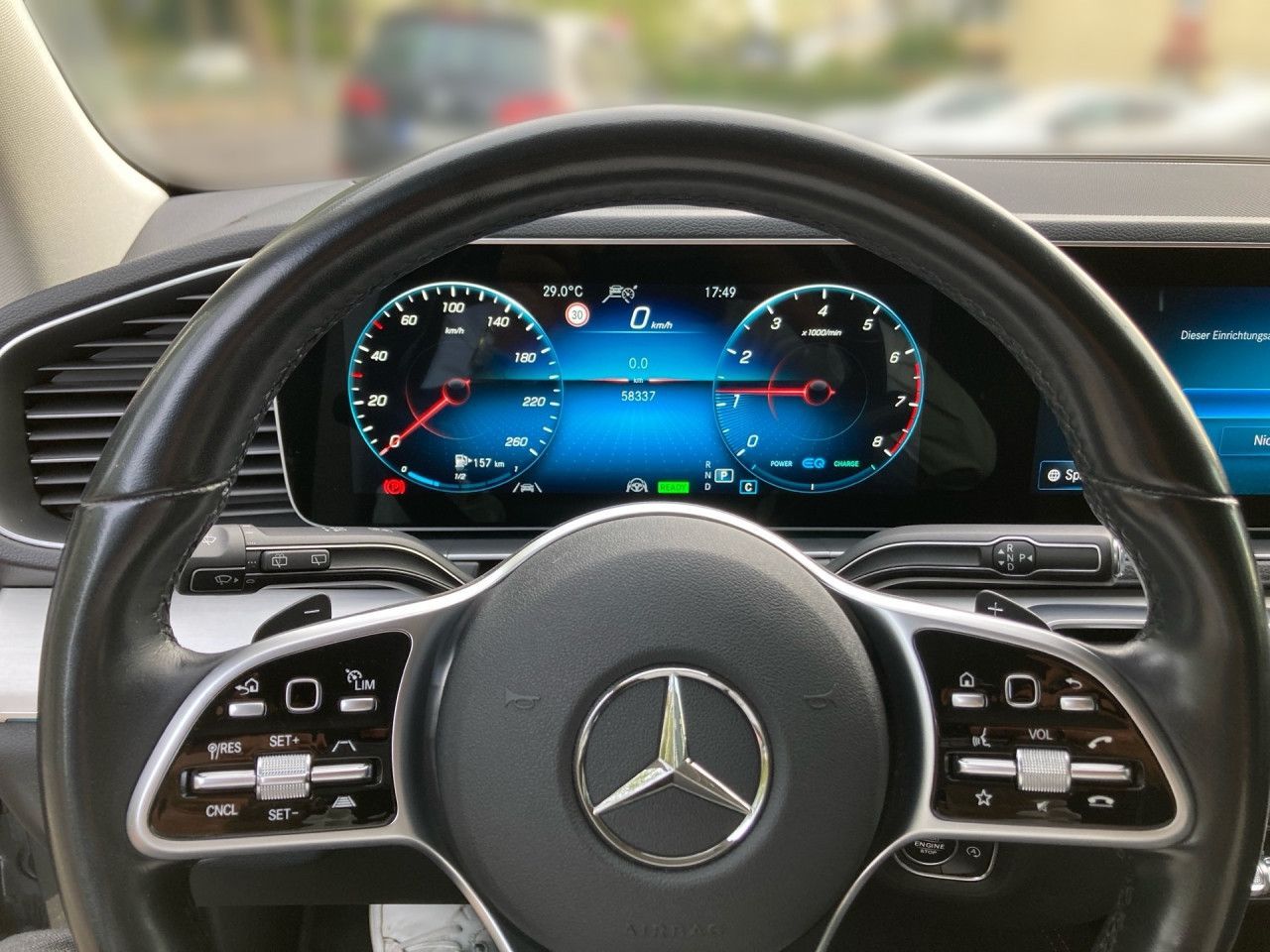 Mercedes-Benz GLE 580 2021 г. Серый, пробег 58336 км