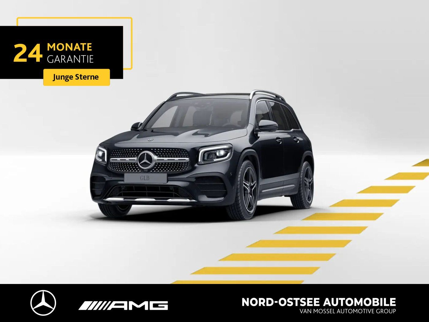 Mercedes-Benz GLB 250 2023 г. Чёрный, пробег 38059 км