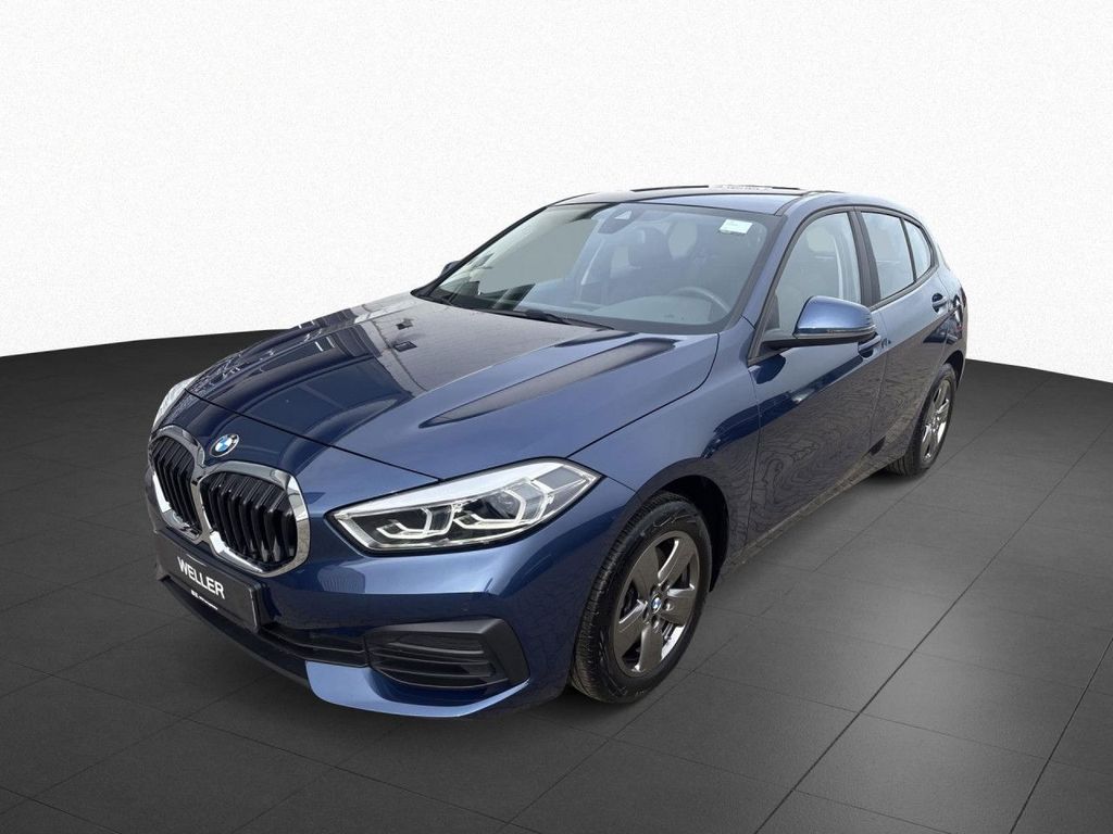 BMW 118 2023 г. Синий, пробег 38409 км