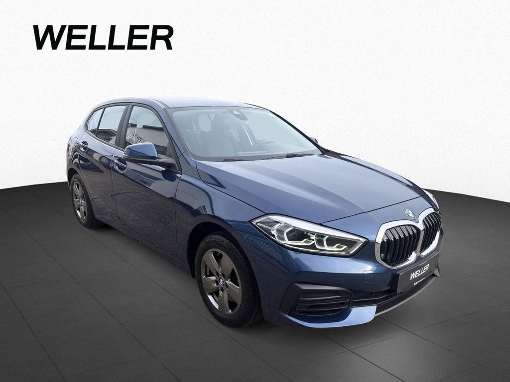 BMW 118 2023 г. Синий, пробег 38409 км