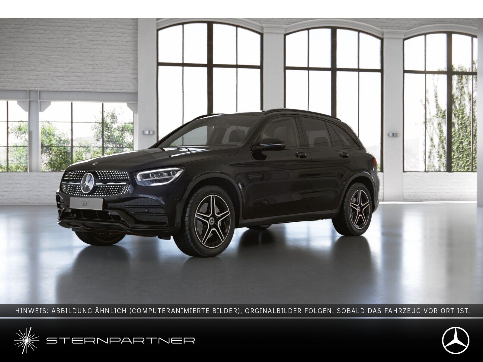 Mercedes-Benz GLC 300 2022 г. Чёрный, пробег 58600 км