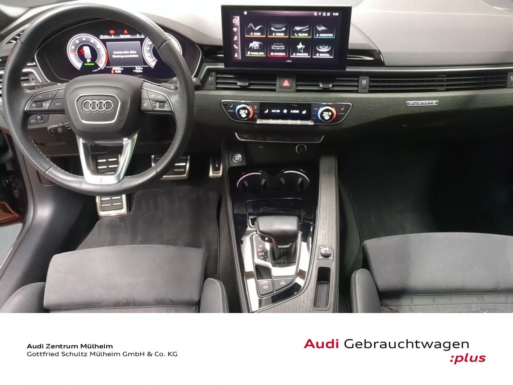 Audi A5 2023 г. Чёрный, пробег 49837 км