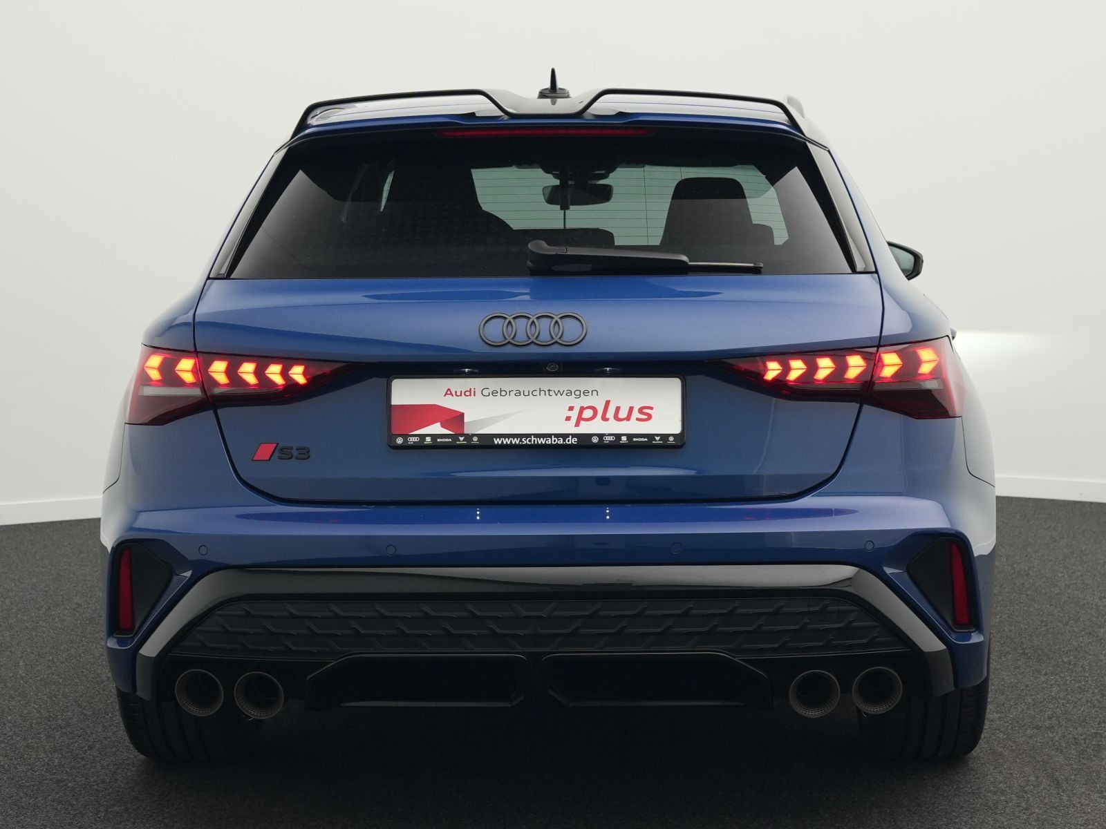 Audi S3 2025 г. Синий, пробег 21600 км