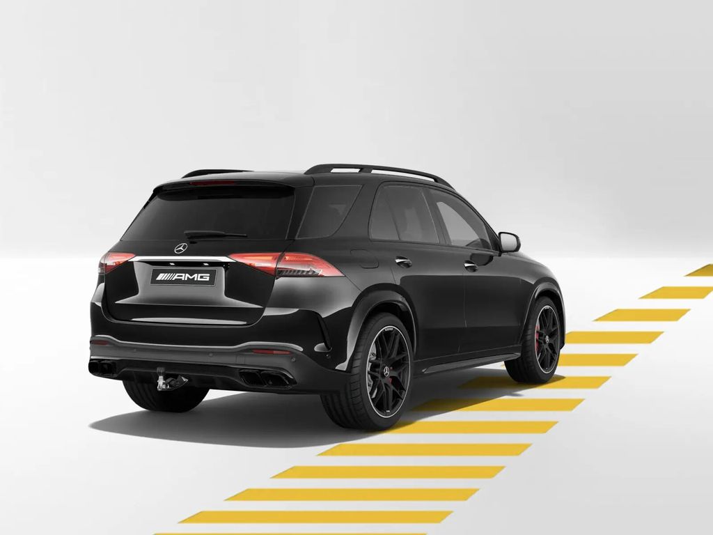 Mercedes-Benz GLE 63 AMG 2025 г. Чёрный, пробег 39500 км