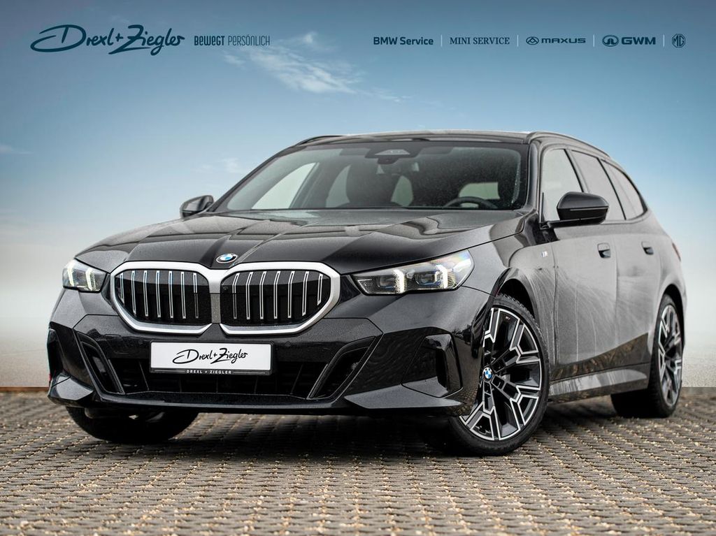 BMW 520 2025 г. Чёрный, пробег 25990 км