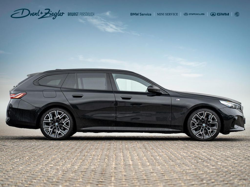 BMW 520 2025 г. Чёрный, пробег 25990 км