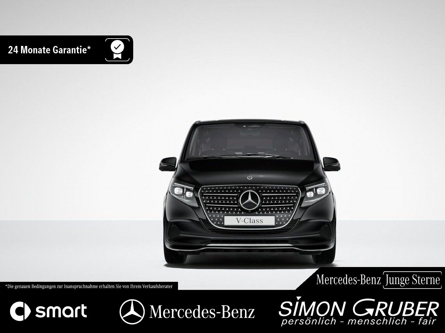 Mercedes-Benz V 300 2025 г. Чёрный, пробег 29323 км