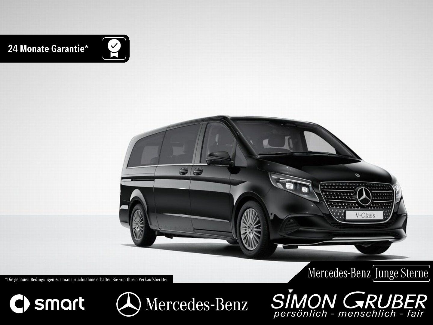 Mercedes-Benz V 300 2025 г. Чёрный, пробег 29323 км