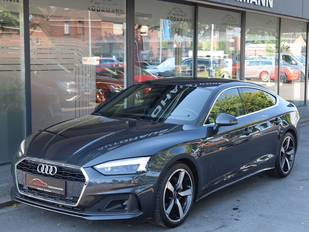 Audi A5 2023 г. Серый, пробег 35212 км