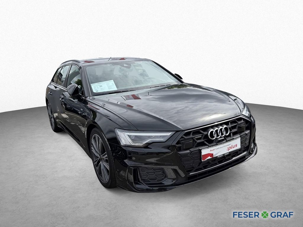 Audi A6 2025 г. Чёрный, пробег 33390 км