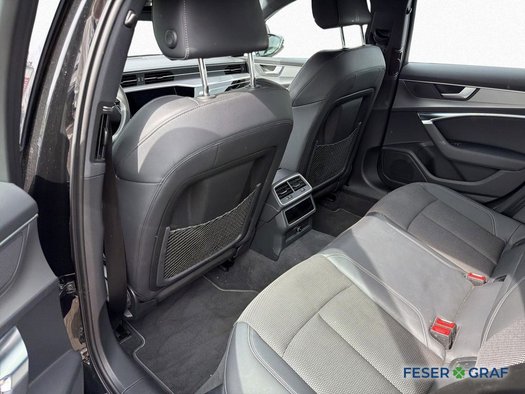 Audi A6 2025 г. Чёрный, пробег 33390 км