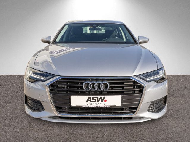 Audi A6 2023 г. Серебристый, пробег 22600 км