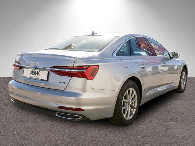 Audi A6 2023 г. Серебристый, пробег 22600 км