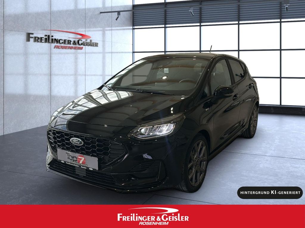 Ford Fiesta 2022 г. Чёрный, пробег 41073 км