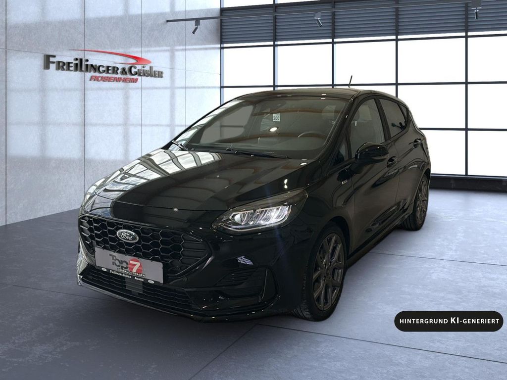 Ford Fiesta 2022 г. Чёрный, пробег 41073 км