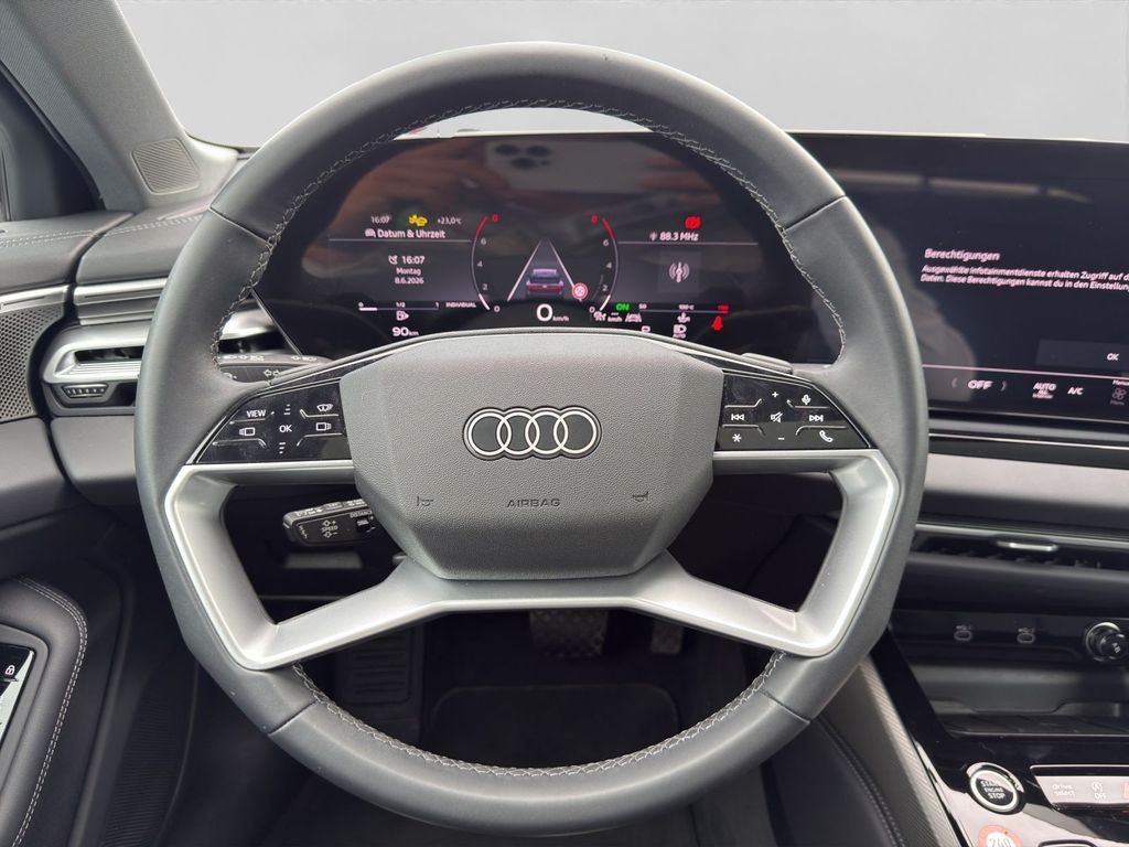 Audi A6 2025 г. Чёрный, пробег 30849 км