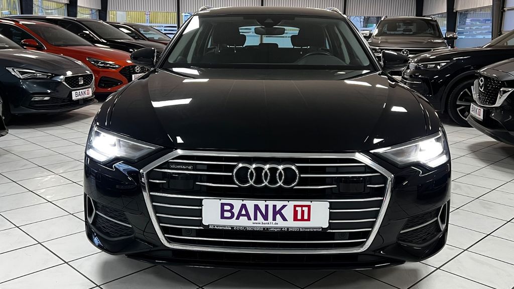 Audi A6 2022 г. Чёрный, пробег 43690 км
