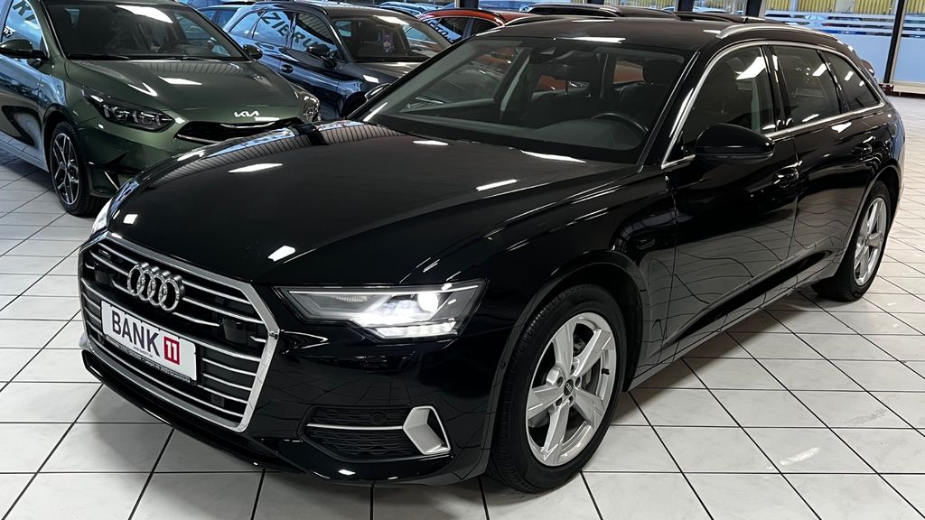 Audi A6 2022 г. Чёрный, пробег 43690 км