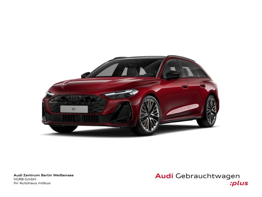 Audi S5 2025 г. Красный, пробег 4726 км