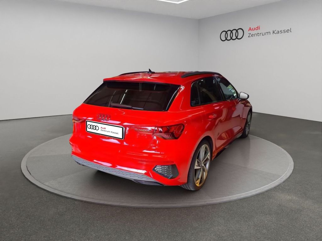 Audi A3 2023 г. Красный, пробег 21490 км