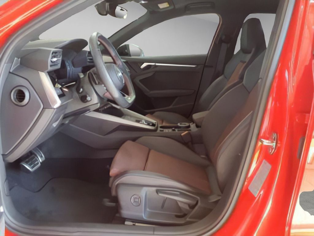 Audi A3 2023 г. Красный, пробег 21490 км