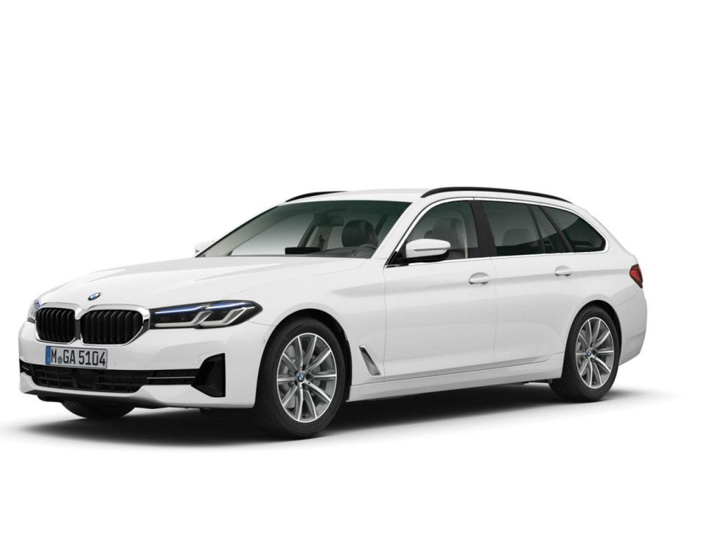 BMW 520 2023 г. Белый, пробег 58391 км