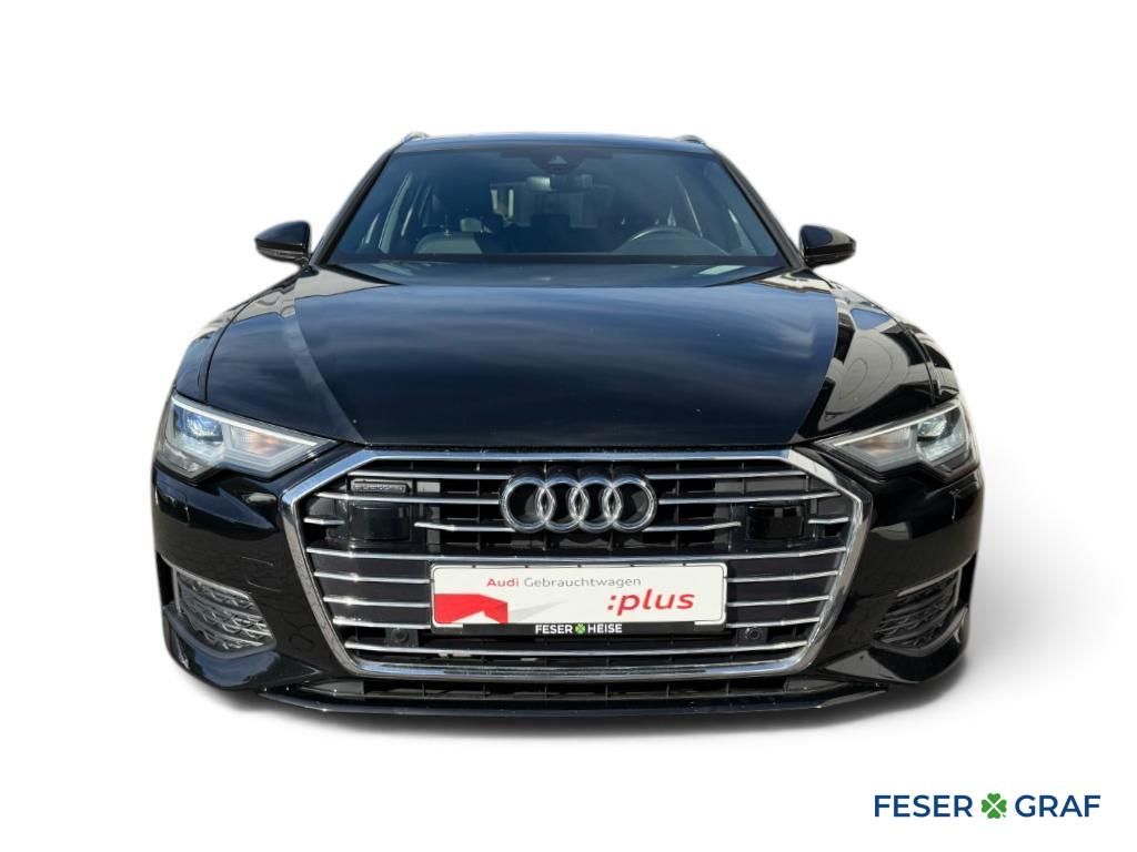 Audi A6 2023 г. Чёрный, пробег 47772 км