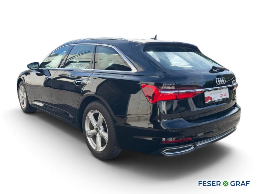 Audi A6 2023 г. Чёрный, пробег 47772 км